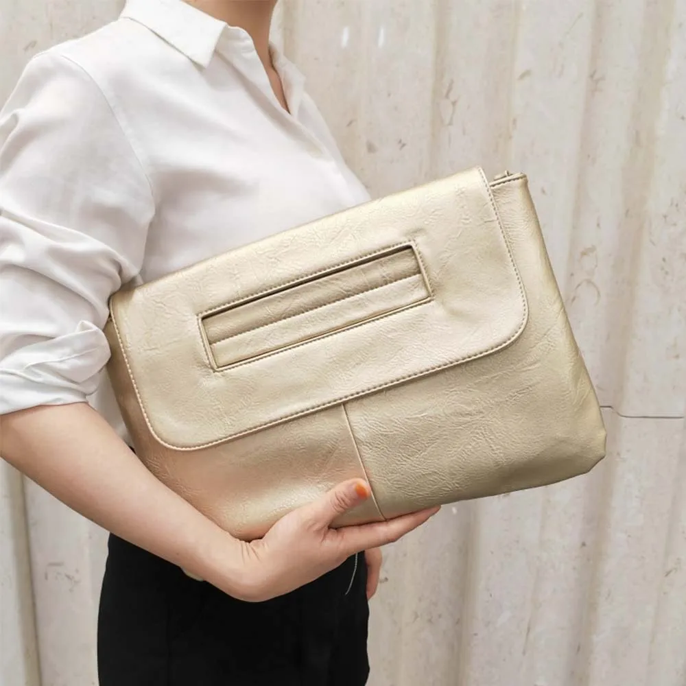 

Minimalist Handbag Elegant Women Shoulder Handbag Noble Lady Day Clutches Lady Envelope Bag Crossbody Mini Tote Pouch 2023 New