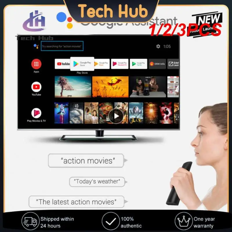 

Пульт ДУ Mecool V02 Air Mouse, 2,4 ГГц, 1/2/3 шт.