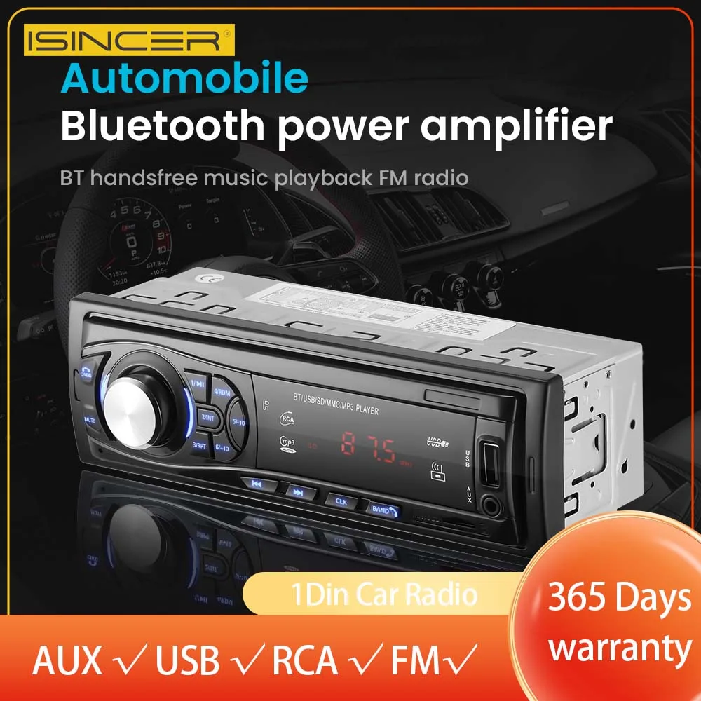 

one din Car Radio Stereo FM Aux Input Receiver SD USB MP3 Player 12V In-dash 1 din Car MP3 USB Multimedia Autoradio Player