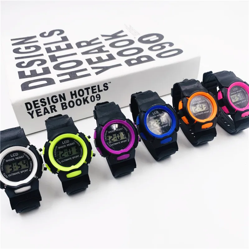 

2022 Children's Watch LED Display Kids Digital Watch Cute Cartoon Bracelet Friend Lover Watch for Children Kids Gifts Reloj