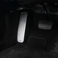 car accessories aluminum left foot rest anti slip pedal decoration cover trim interior stickers for chevrolet camaro car styling