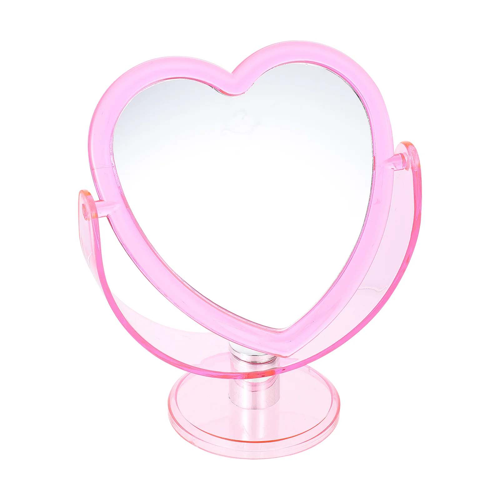 

Mirror Mirrors Makeup Desktop Vanityheart Table Double Dressing Bedroom Hand Standliving Travelling Side Standing Sided Modeling