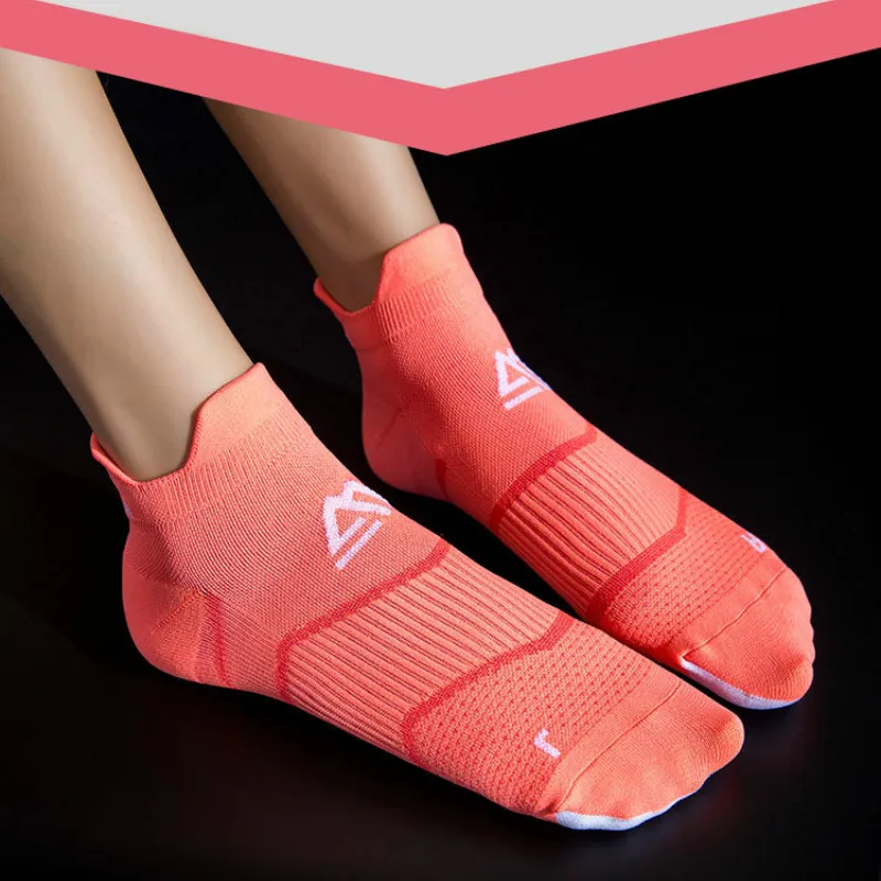 7 Pairs Professional Sports Running Socks Men Short Cycling Ankle Socks Fitness Breathable Deodorant Compression Socks Lot