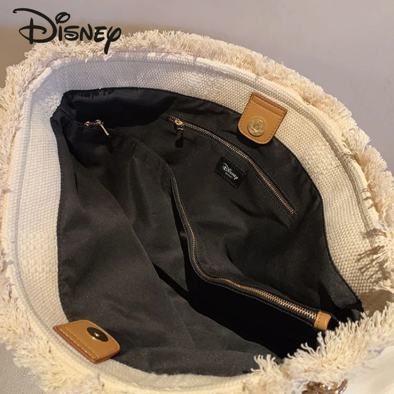 Disney Mickey Animation Park Tote bag 2023 new hand-held large-capacity bag girl summer shoulder messenger bag