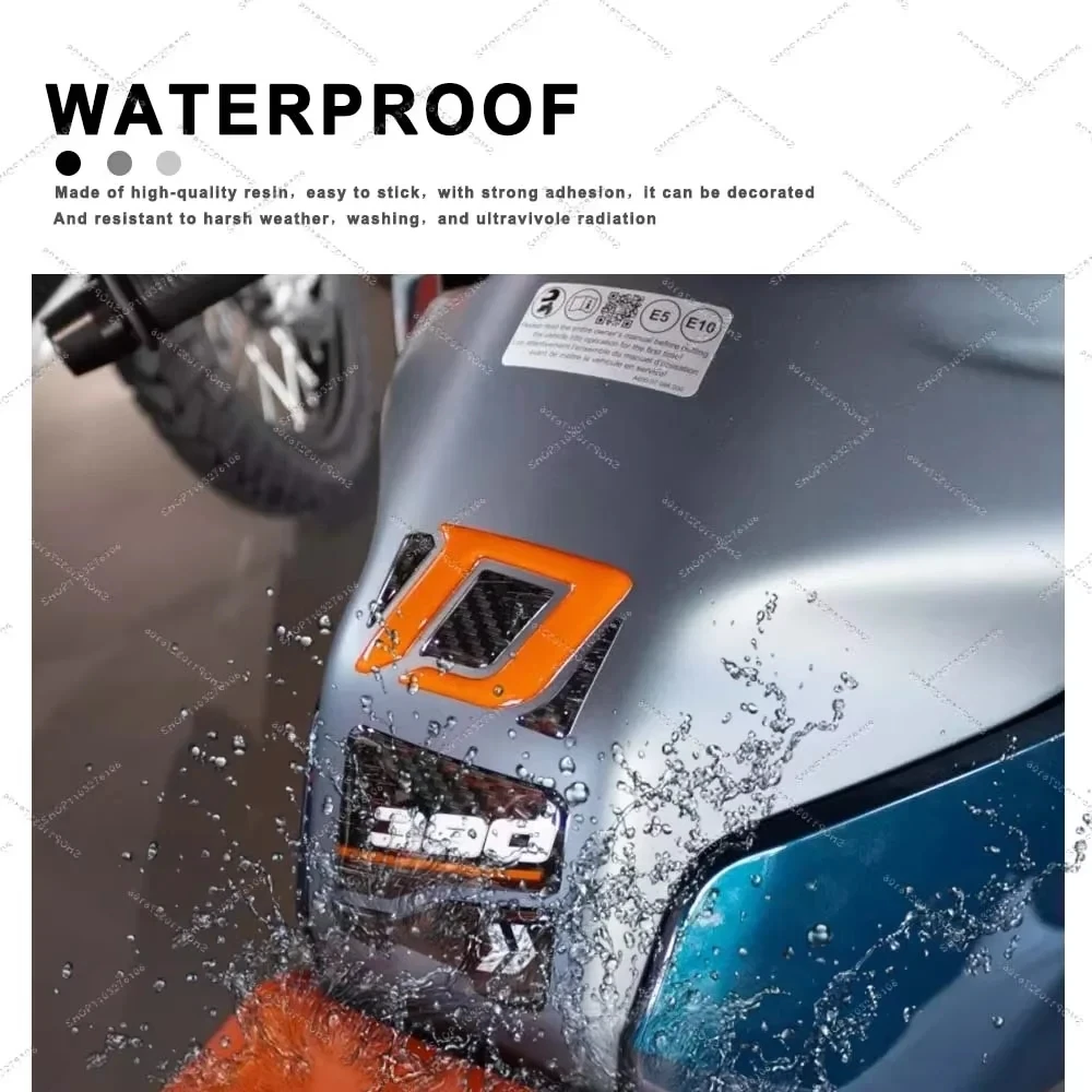 Наклейка на бак мотоцикла 3D из эпоксидной смолы защитная наклейка