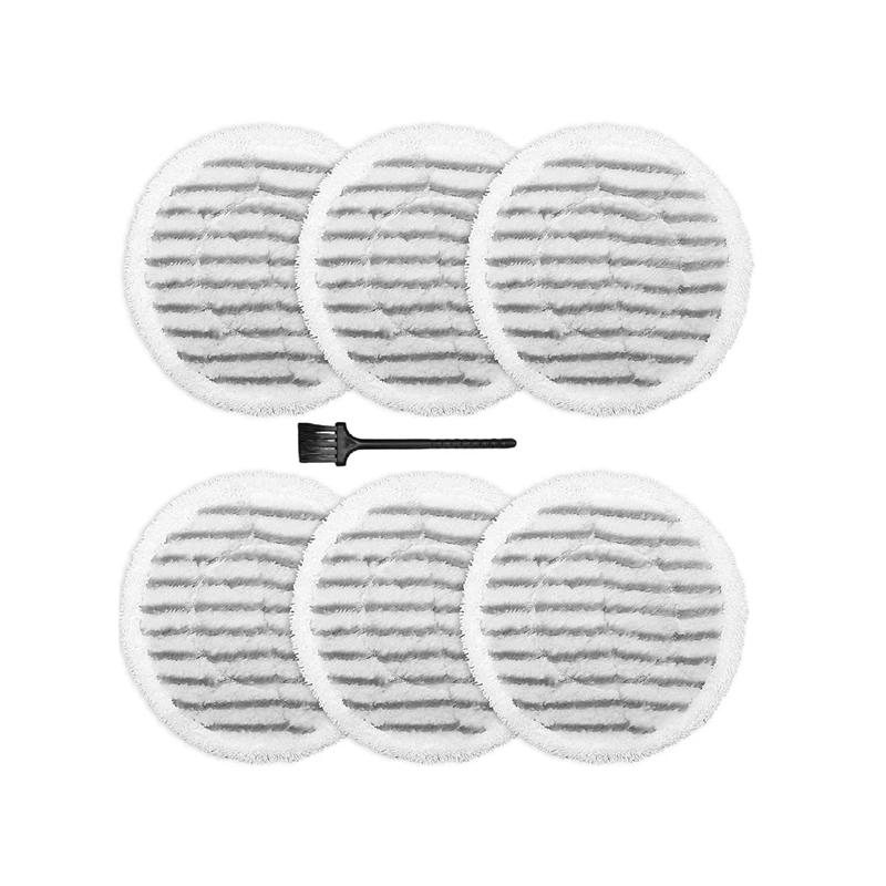 

6 Pcs S7000 Steam Mop Pads For Shark S7000AMZ S7001 S7001TGT S7000 Series Steam & Scrub All-In-One Hard Floor Steam Mop