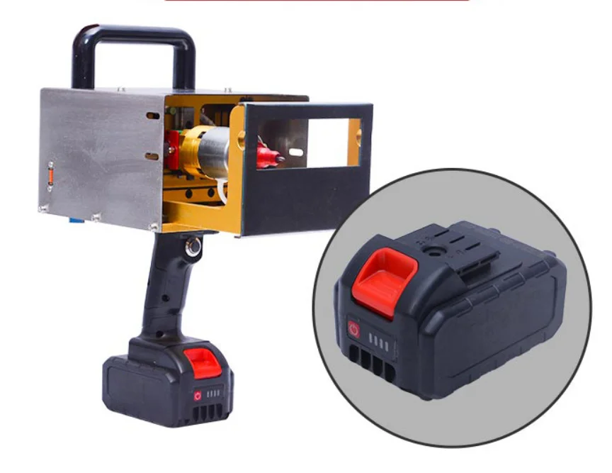 

Portable Dot Peen Marking Machine is preferred when parts to be marked cannot be moved easily because of large dimensions weight