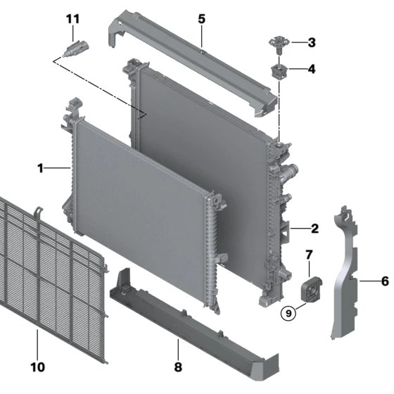 

Резервуар для воды BBmart Auto Part для OE 171 15a 06f e3 17115a06fe3