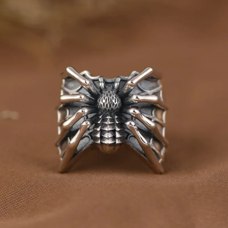 

New Dark Punk Style Octopus Spider Ring for Men