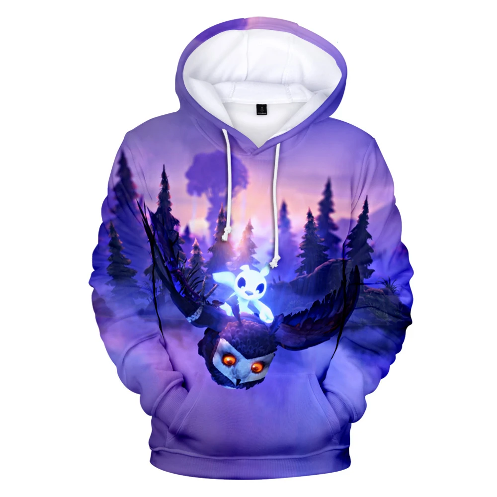 

COOL Men Women Newest Ori and The Will of The Wisps Hoodies Oversize Pullovers Fashion Casual Autumn Winter Kids Clothing