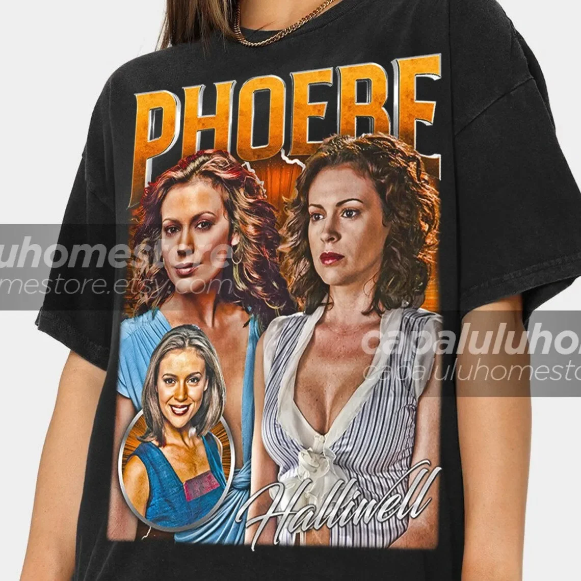Очаровательная Винтажная Футболка Phoebe Halliwell в стиле ретро-стильный подарок для