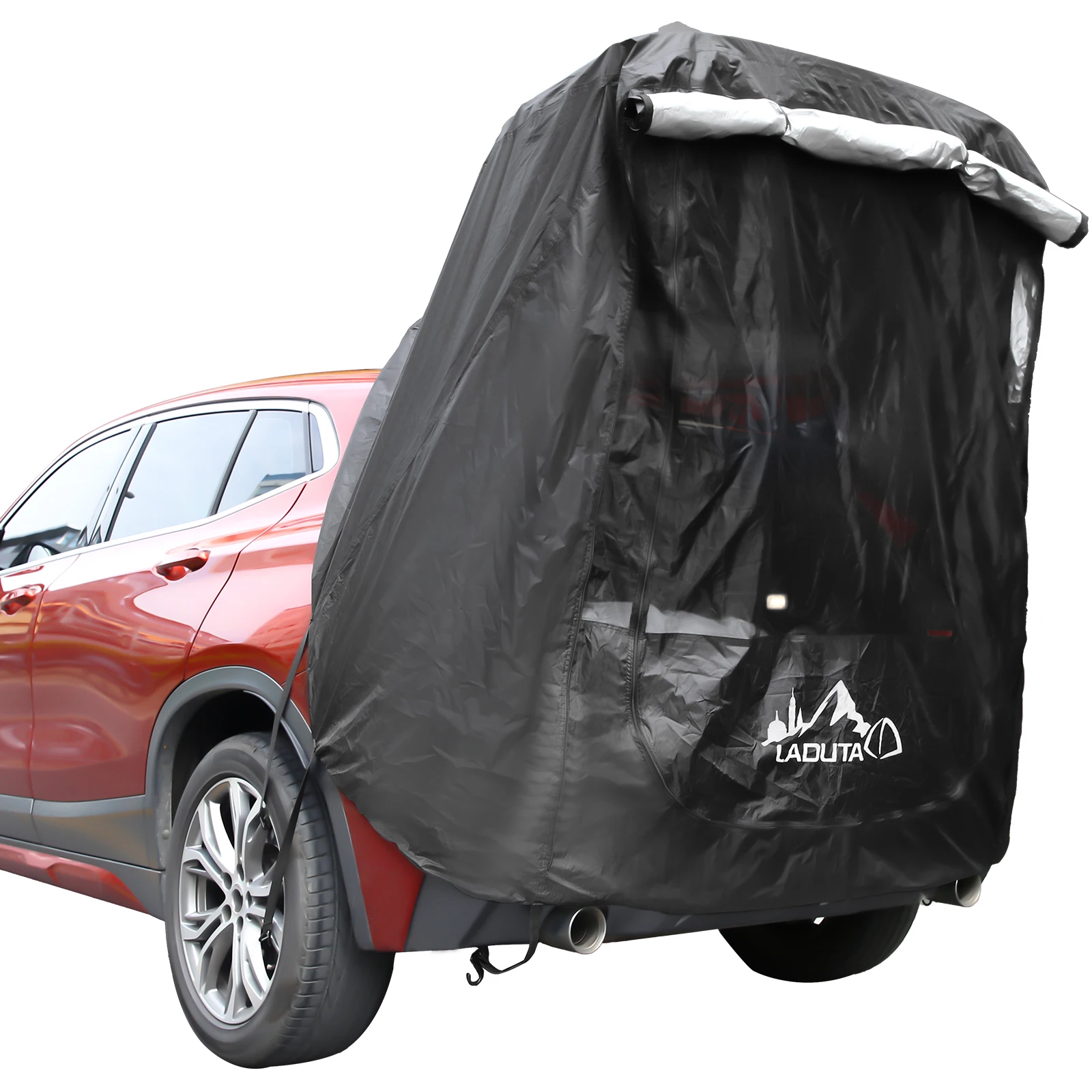 Sunshade Tent For Car Trunk Rainproof Camping Multifunctional Car Trunk Tent For Simple Self-driving Tour Barbecue Hiking Tent