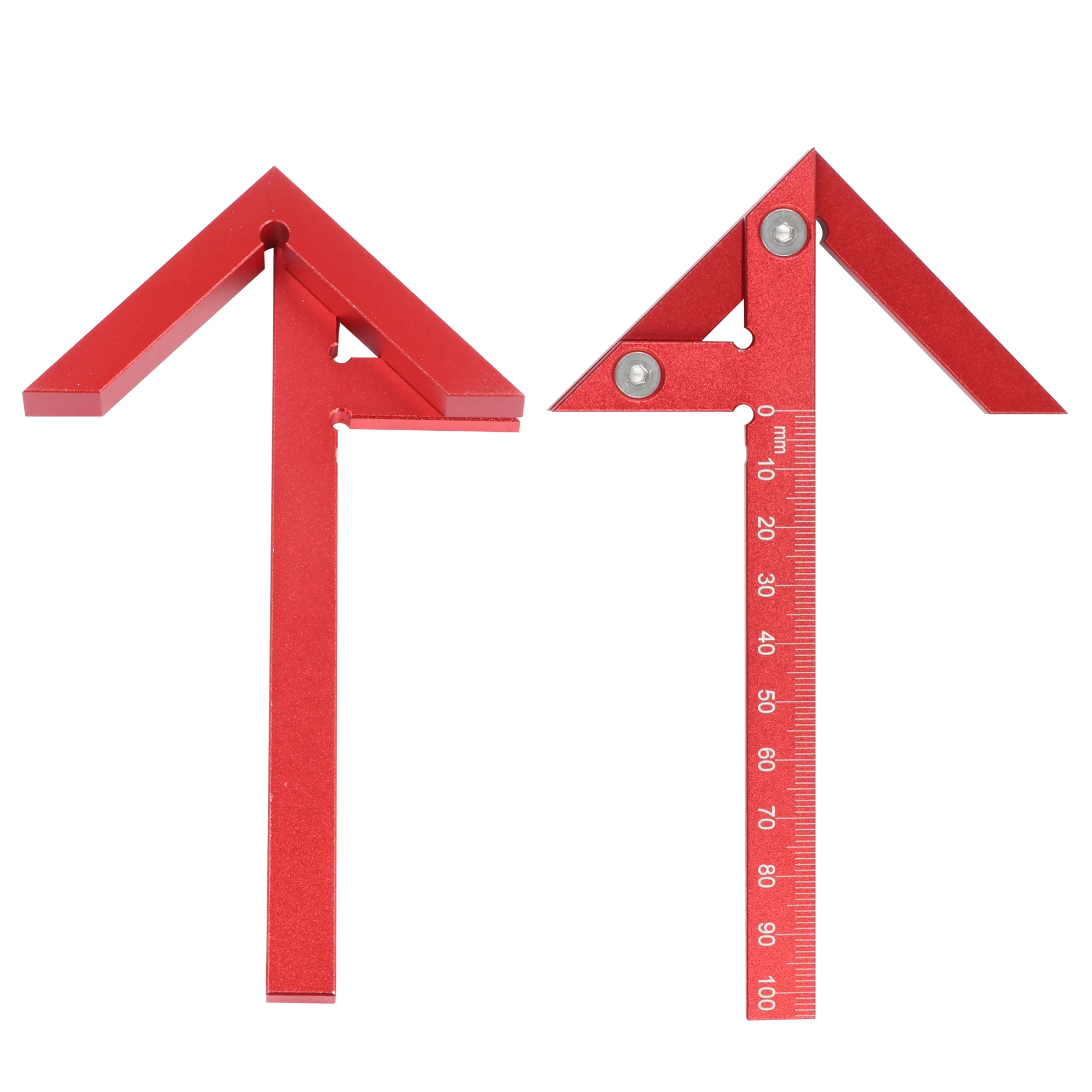 Алюминиевый Линейный Измерительный Инструмент Центрального Шасси Угловой