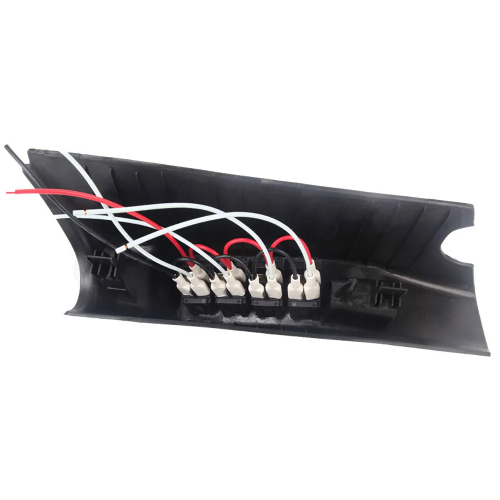 

Pod Panel A-Pillar Switch ABS Plastic Amber Black Blue Green Left Side Red For Jeep Wrangler JK 07-10 Brand New