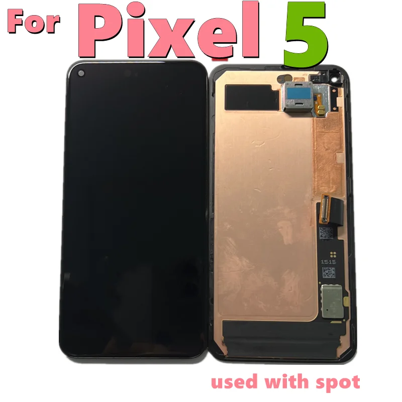 

Оригинальный ЖК-дисплей для Google Pixel 5, ЖК-дисплей для замены для Google Pixel 5 Spot Diaplay LCD