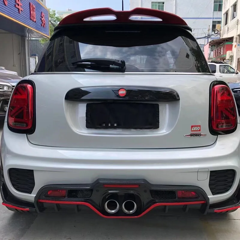Подходит для заднего спойлера из углеродного волокна F56JCW и подбородка.