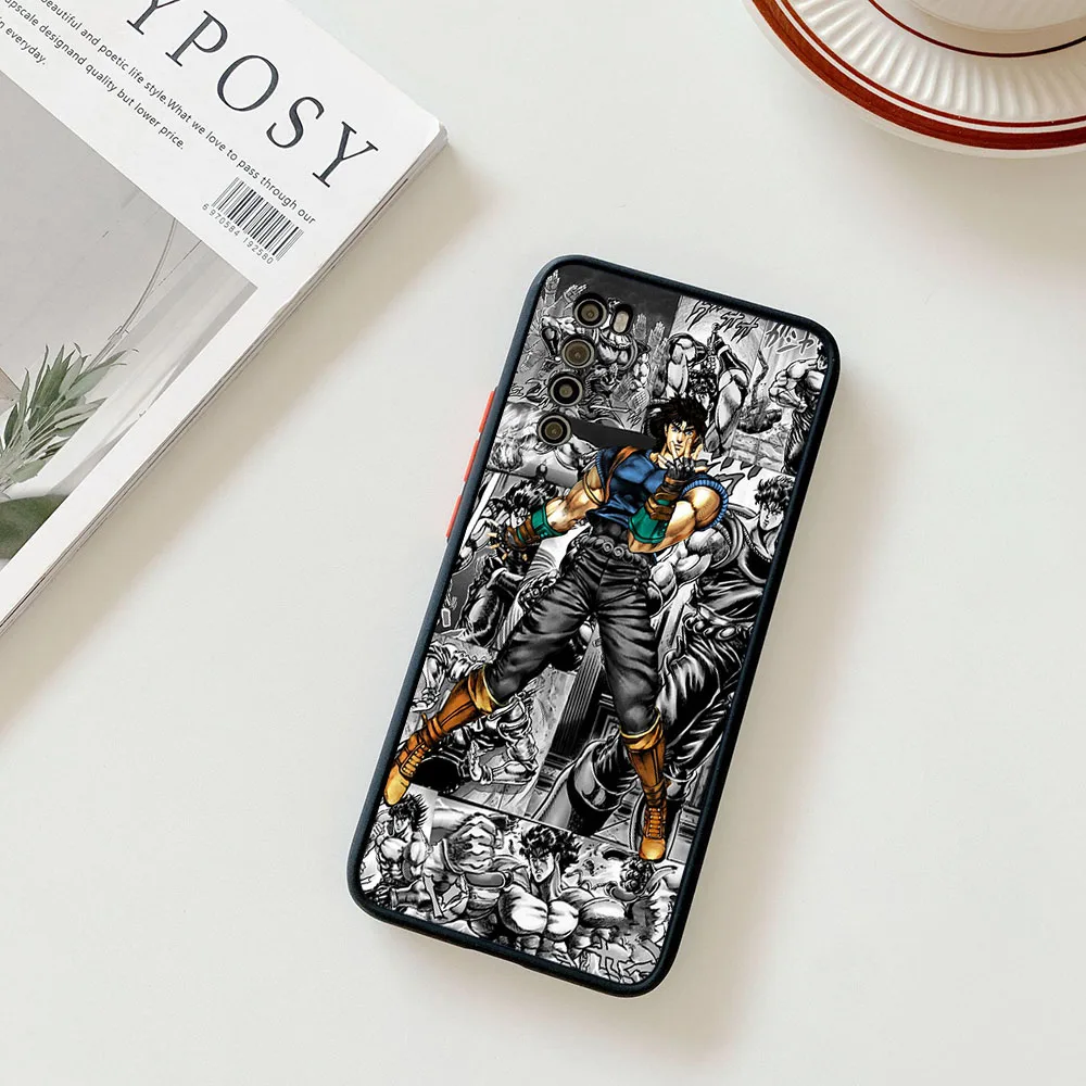 Чехол для телефона Samsung S21 Plus S24 S23 S22 S20 Ultra A53 A54 A71 A72 A73 Джонатан Джоджо из аниме