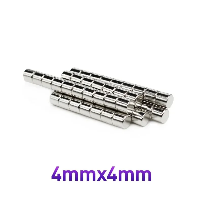 50/100/200/500/1000 шт. 4x4 мини круглые редкоземельные магниты N35 мм дисковые постоянные