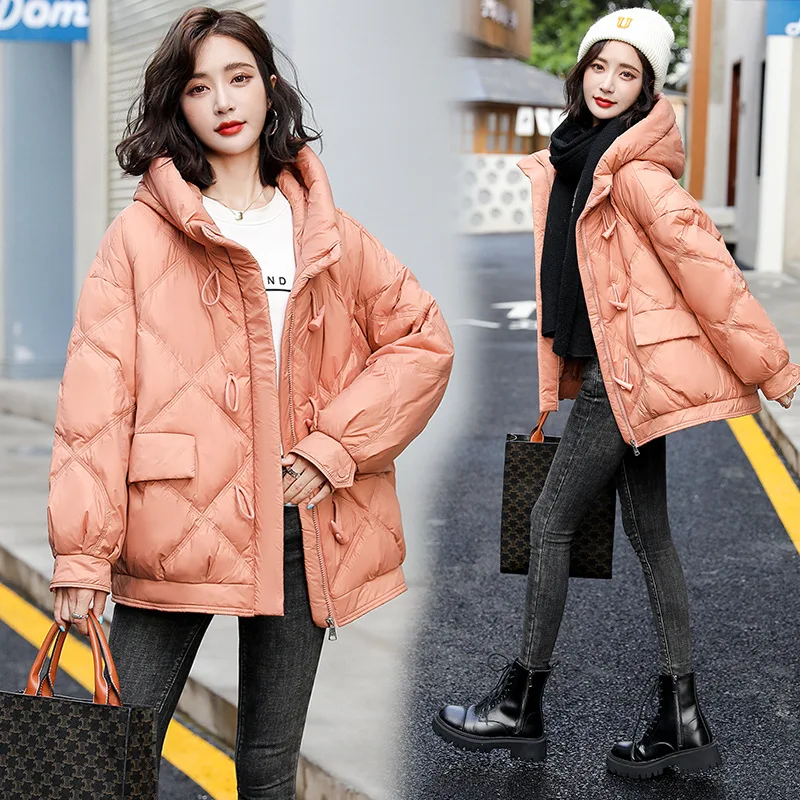 Winter Warm Korean Fashion White Duck Down Jacket Jacket Women's Cold-Proof Coat Top Promotion