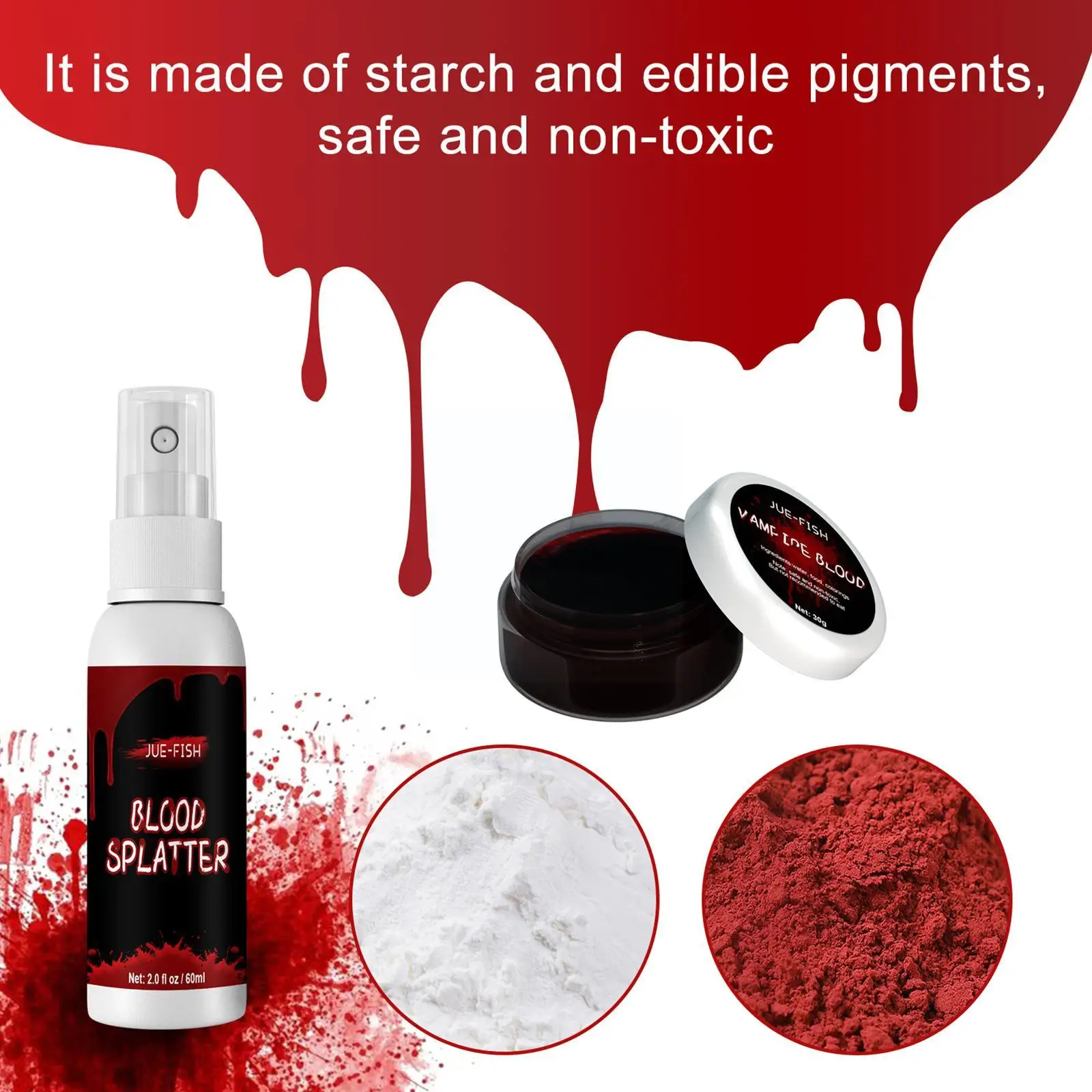 Sfx набор для макияжа краска лица и тела сценическое масло спецэффекты рана