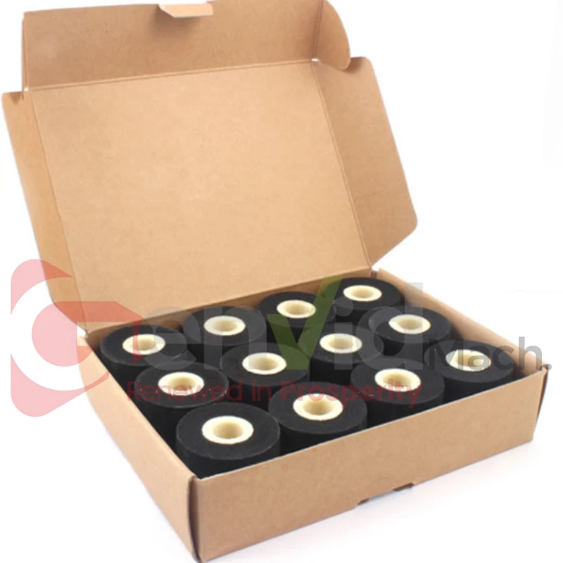 Черный рулон чернил 36x16 мм 36x32 мм 36x36 мм 36x40 мм 36x35 мм 40x4 0 мм для маркировочной машины MY380F DK1000 DK1100