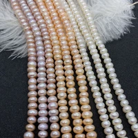 natural freshwater pearl four sided light shape beaded creative production diy boutique fashion charm necklace jewelry gift