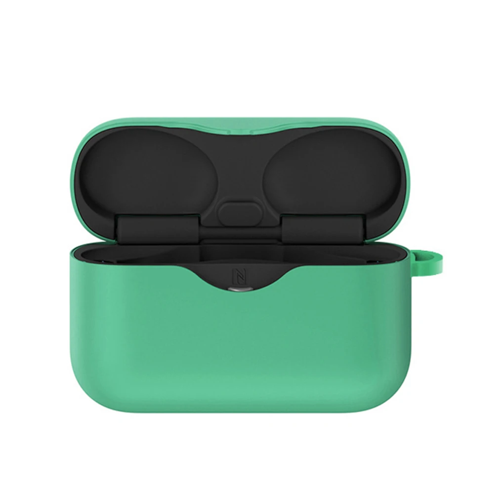 

Silicone Case with Buckle Full Protection Storage Organizer for WF-H800 Wireless Earphones Protective Case