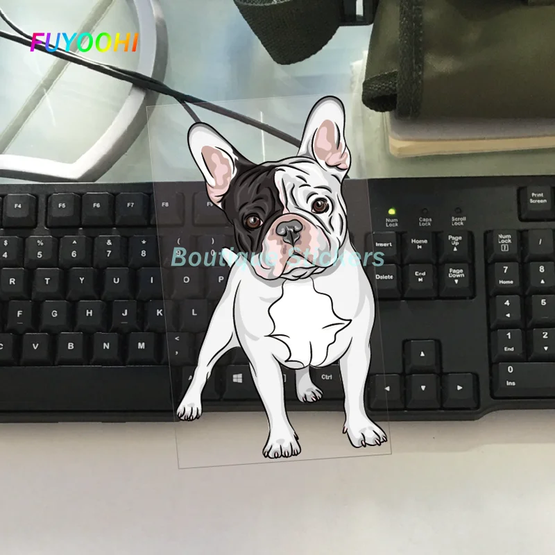 

FUYOOHI Exterior/Protection Boutique Stickers Cute Dog Decal Waterproof Car Motorcycle Sticker Decoration