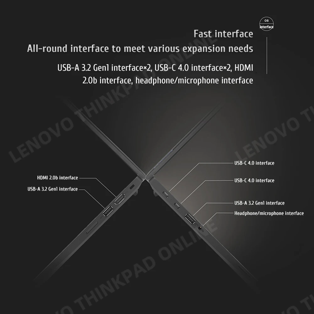 Ноутбук Lenovo ThinkPad X13 AMD R7 Pro 7840U Radeon Graphics 16 ГБ ОЗУ 512 ГБ/1 ТБ SSD 13 3 дюйма 300 нит