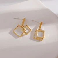 mother of the shell earring ws925 silver stud needle w14k gold filled jewelry wbrass parts for women hyacinth hotsale 2021