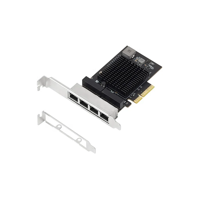 2.5 Gigabit 4 ports network card PCI-Express to 10 /100/1000M/2.5G Ethernet Lan NIC Card