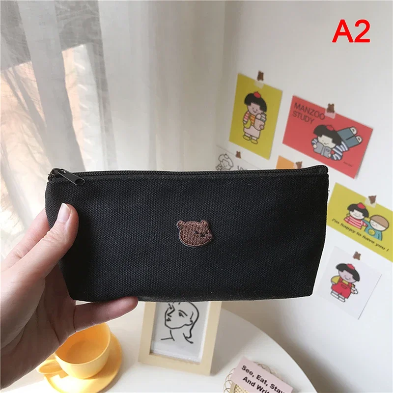 

Холщовый чехол для карандашей Kawaii Bear Cat