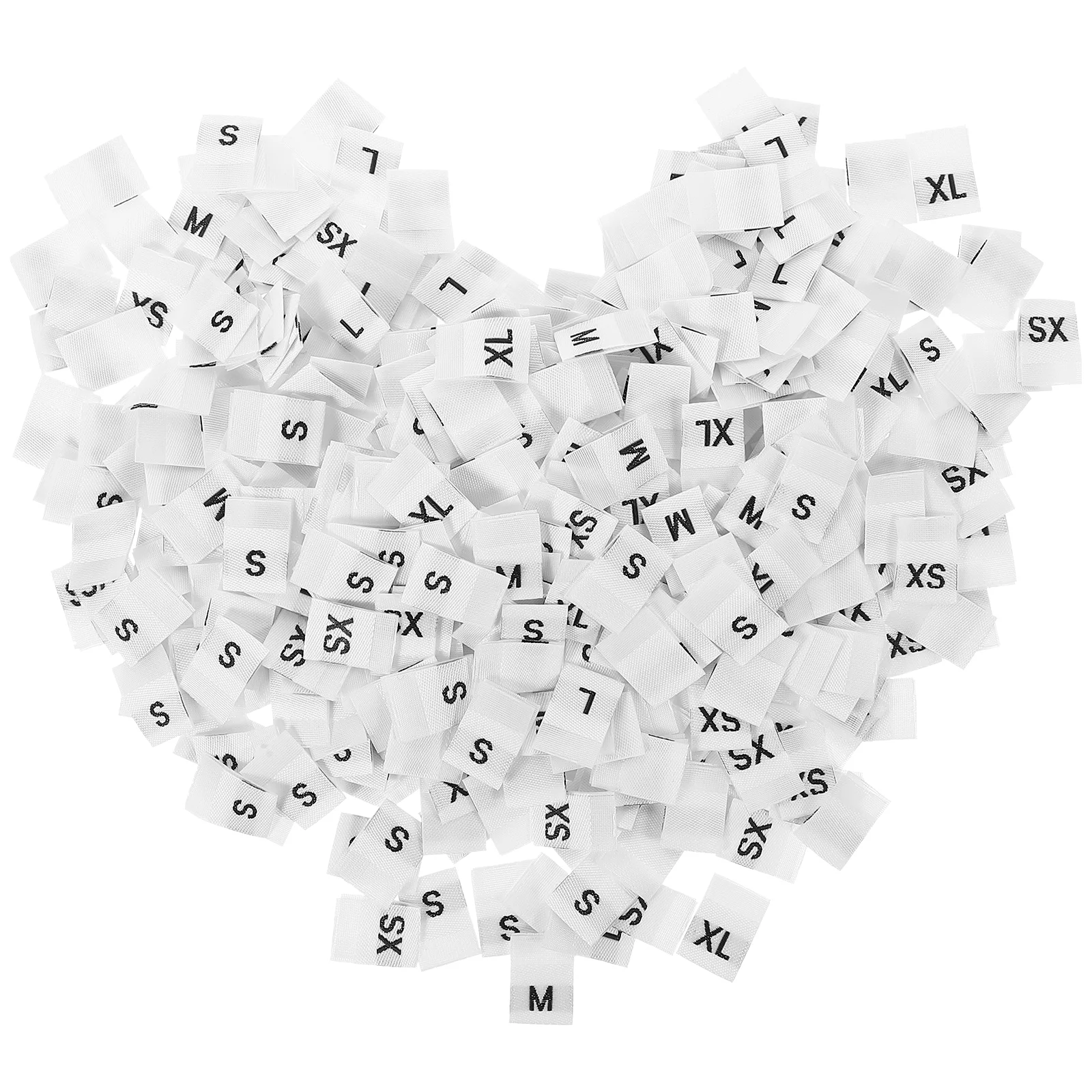 

Size Labels Clothing Tags Label Clothes Shirt Woven Tag Sew Sewing Garment Garments Folded Iron Embroidered Stickers Polyester T