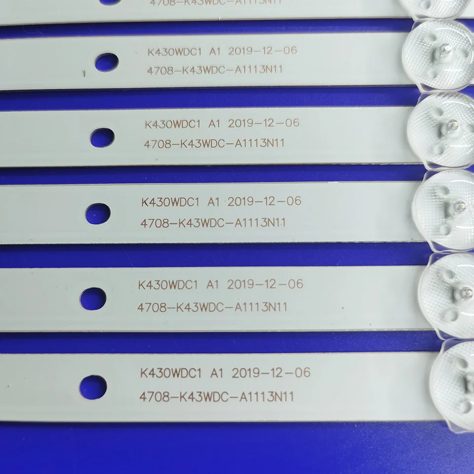 Светодиодная лента для AOC 43M3083/60S LE43M3570/60 LE43M3579/60 Daewoo U43V870VKE Panasonic TX-43FR250 K430WDC1 A3