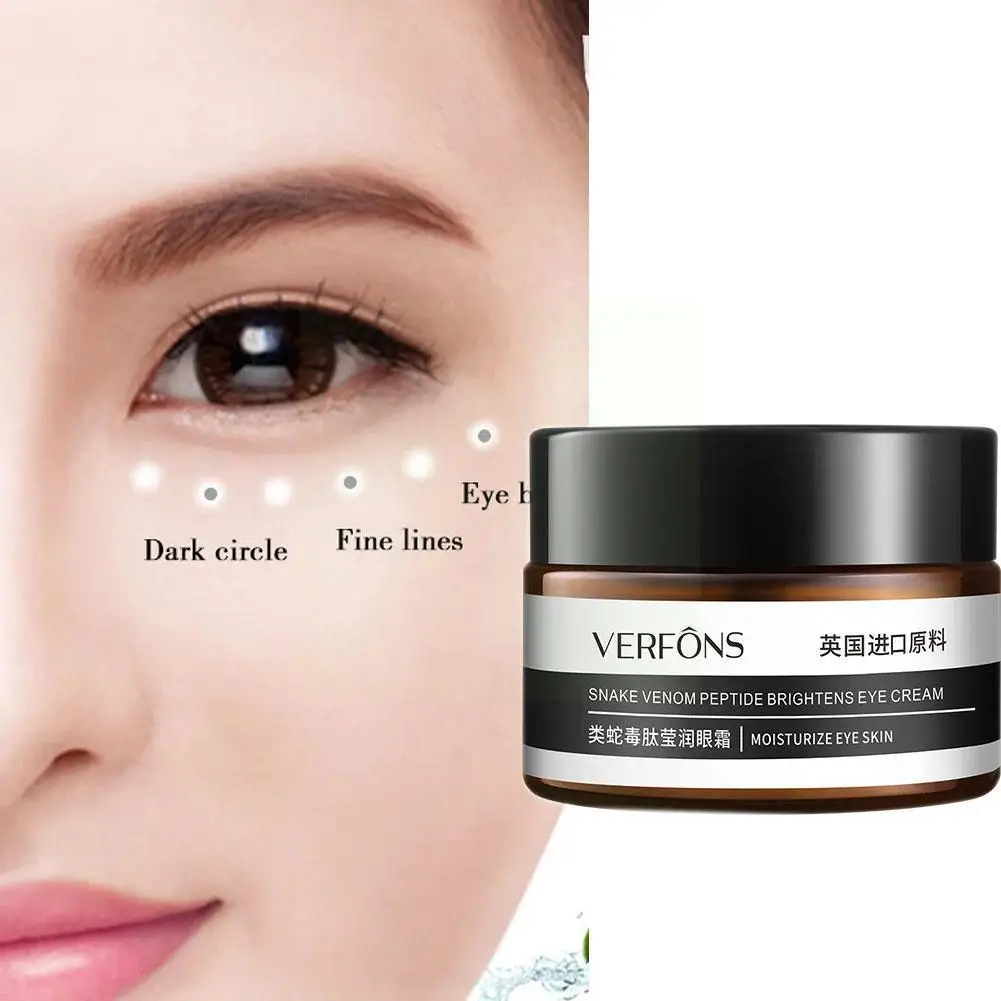 

30g Snake Peptide Eye Cream Smoothes Fine Lines Dark Soothing And Essence Care Eye Cream Eye Circles, Moisturizing B0u2