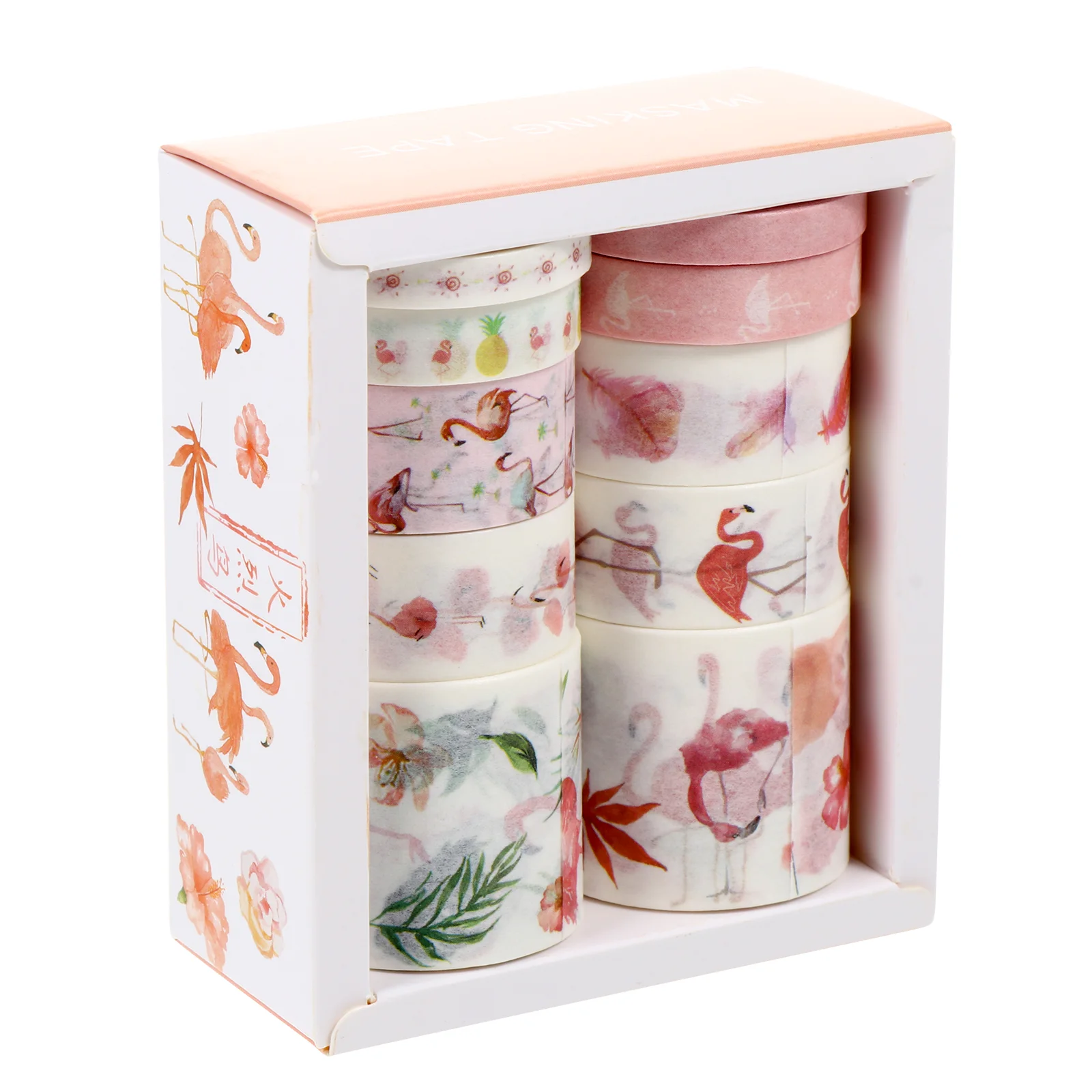 

20 Rolls DIY Washi Tapes Decorative Wrapping Sticky Paper Tape DIY Accessory