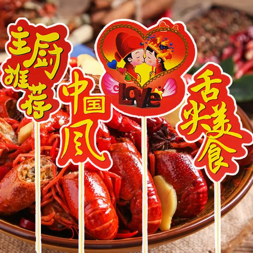 

40%HOT50Pcs Disposable Dessert Picks Safe Natural Burr Free Traditional Chinese Style Bamboo Stick for Daliy Life