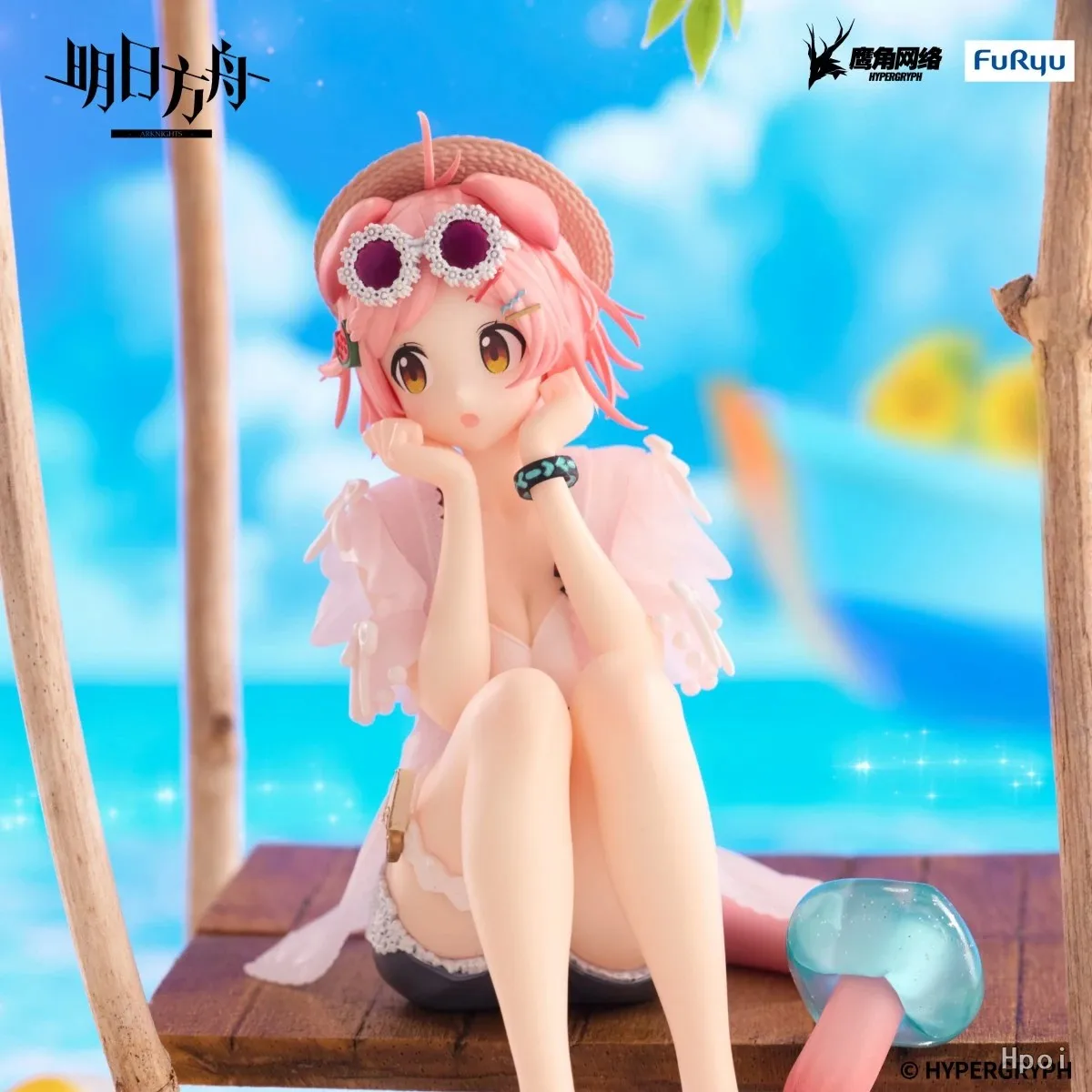 Фото Фигурка FuRyu Noodle Stopper из Arknights, Goldenglow Summer Flowers, FA394, украшения, аниме-фигурки №5