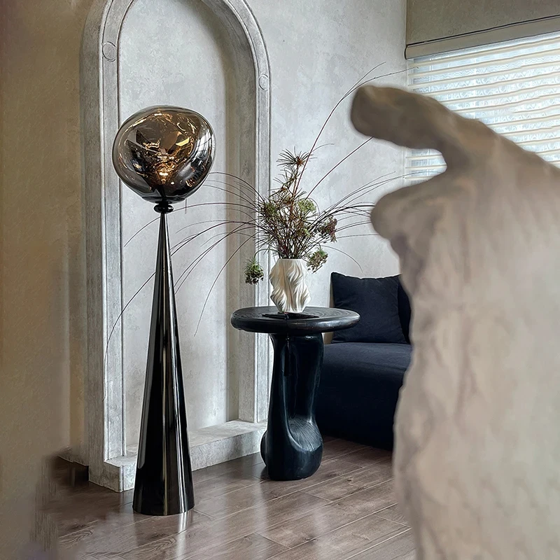 Минималистичная креативная светодиодная Лавовая Напольная Лампа лампа для