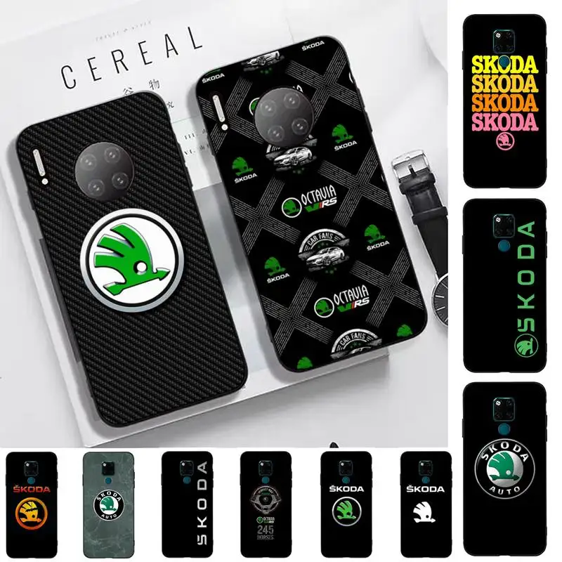

RICCU-S-Skoda Phone Case for Huawei Mate 20 10 9 40 30 lite pro X Nova 2 3i 7se