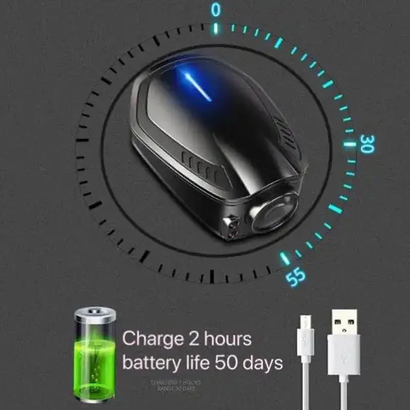 Перезаряжаемый светодиодный автомобиль Angel Wings Devil лазерный проектор