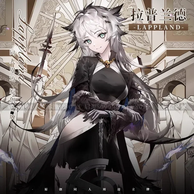 Двусторонняя акриловая подставка из аниме Рыцари