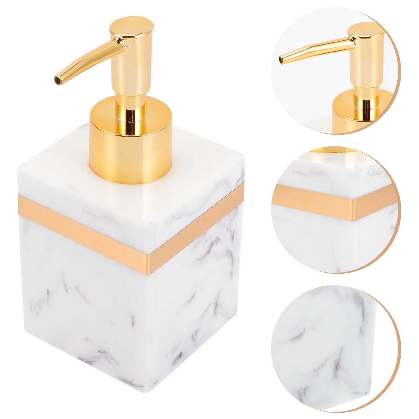 

Resin Lotion Dispenser Travel Shower Bottle Household Shampoo Holder
