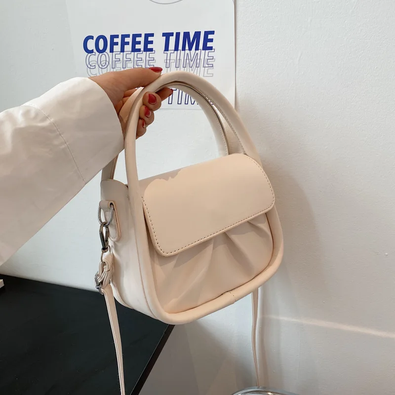 

Crossbody Bag Handbag Women's Bag 2022 Summer New Fashion Small Square Bag Shoulder Bag Texture Small Bag Fashionable Purses