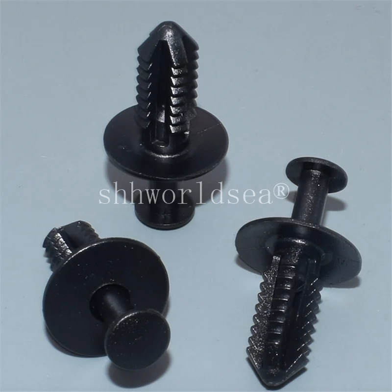 100шт 1249900492   Застежка вкладыша крыла, заклепка, 8 мм, зажимы, фиксатор, подходит для Mercedes Benz W124 W164 W171 W202 W203 W204