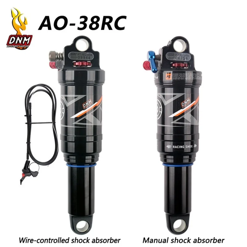 

DNM AOY-38RC MTB Bicycle Rear Shock 165/190/200/210mm Wire ontrol/Hand Control Downhill Bike Coil Rear Shock AOY-36RC Shocks