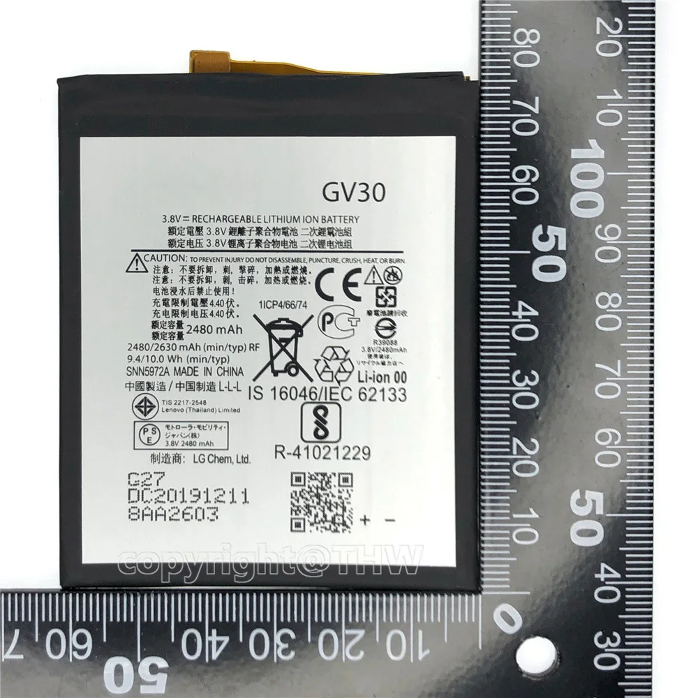 100% оригинальный 2630 мАч GV30 SNN5972A сменный аккумулятор для Motorola Moto Z XT1650-05 XT1650-01 XT1650-03