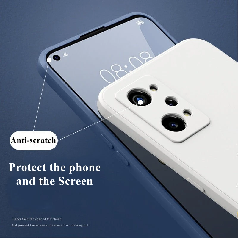 for realme gt neo3 case cover for realme gt neo 3 gt neo 2 case soft original liquid silicone phone bumper for realme gt neo3 free global shipping