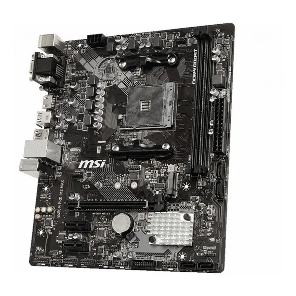 Материнская плата MSI B450M PRO M2 Max mATX DDR4 AM4|Материнские платы для ноутбуков| |