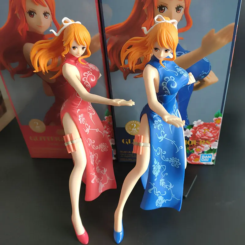 Фото Официальная оригинальная подвижная фигурка Нами из One Piece от BANDAI, классическая коллекционная модель аниме-персонажа для фанатов и коллекционеров. №3